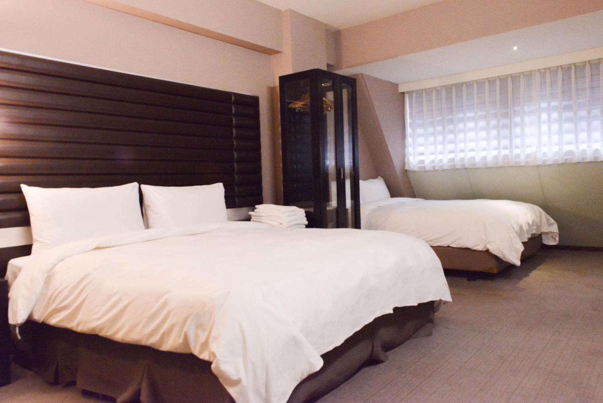 新麗旅店 Newful Hotel Tajpej Buitenkant foto