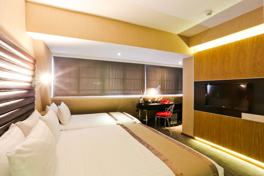 新麗旅店 Newful Hotel Tajpej Buitenkant foto